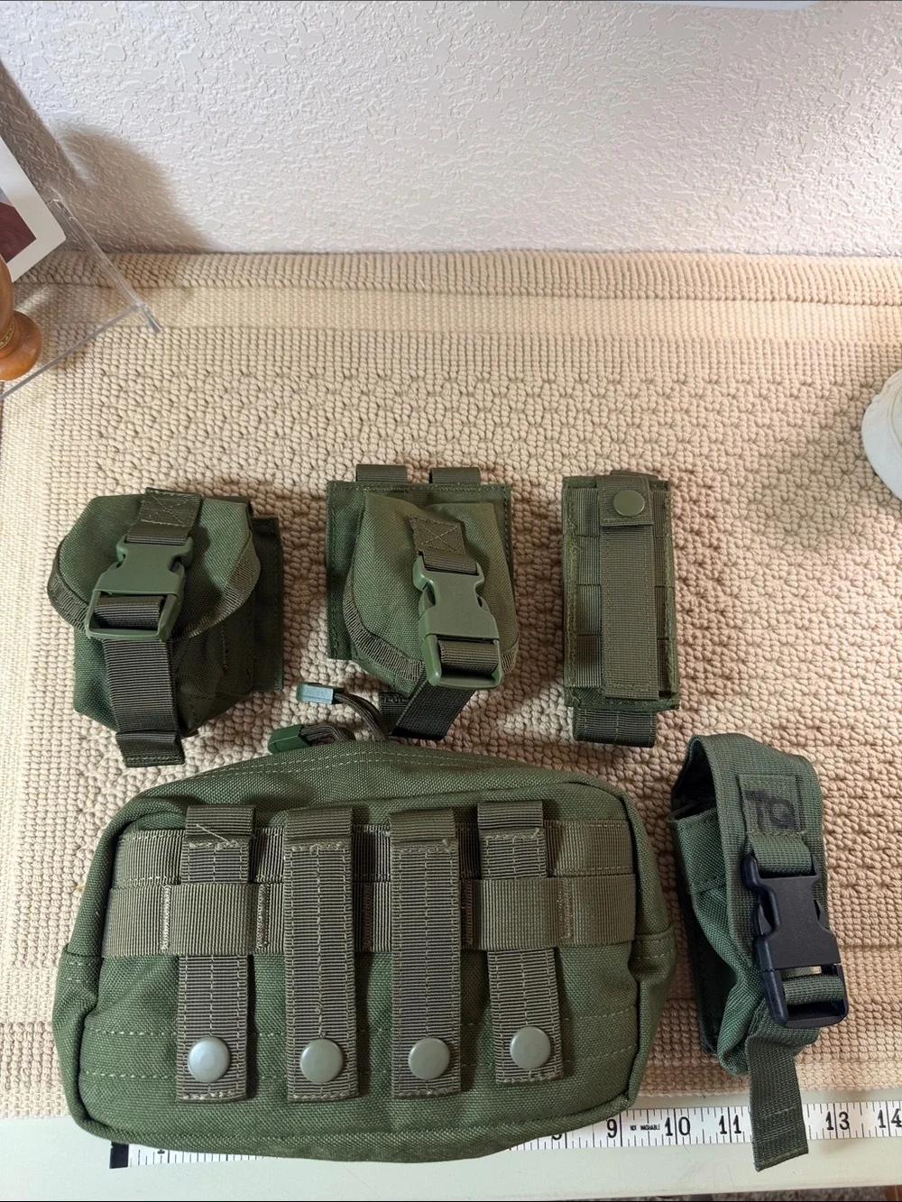 Condor Modular MOLLE Utility Pouch Set OD Green
